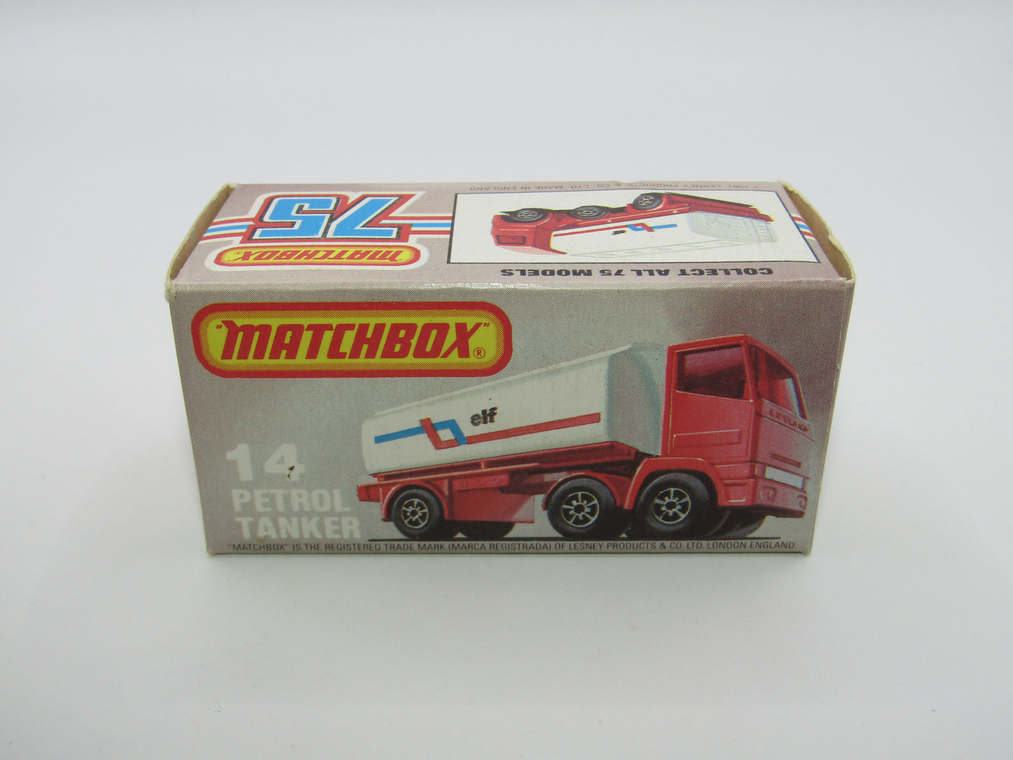 Matchbox Superfast 14D Leyland Articulated Tanker Turquoise & Red Labels