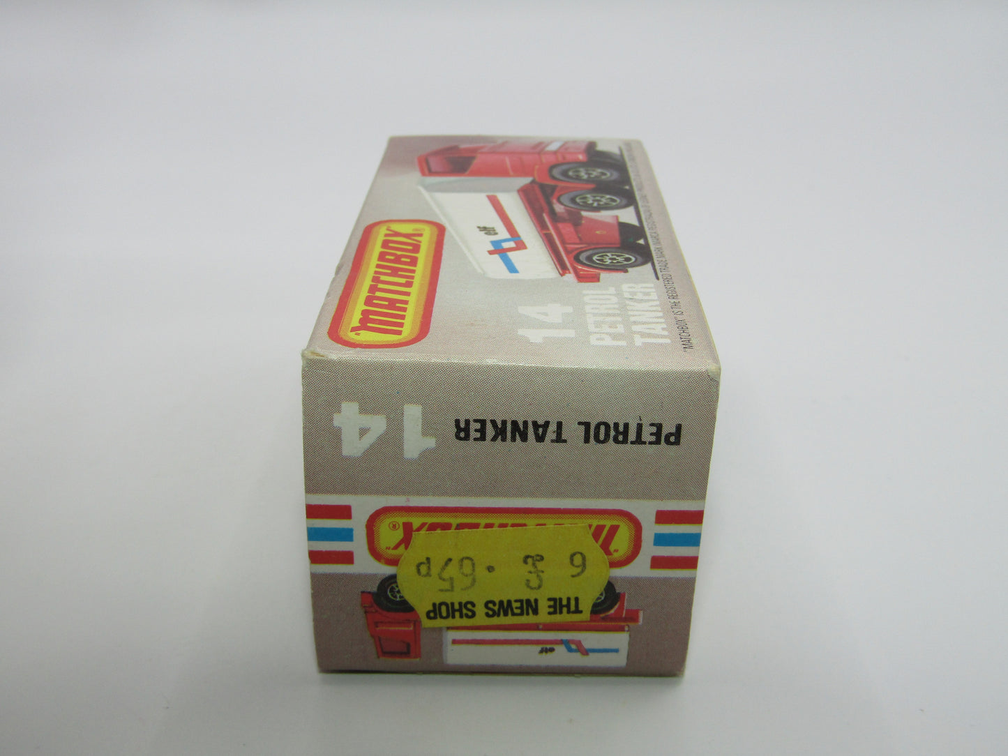 Matchbox Superfast 14D Leyland Articulated Tanker Turquoise & Red Labels