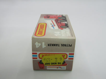 Matchbox Superfast 14D Leyland Articulated Tanker Turquoise & Red Labels