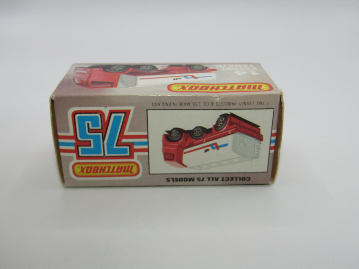 Matchbox Superfast 14D Leyland Articulated Tanker Turquoise & Red Labels