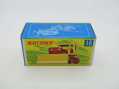 Matchbox Superfast 16A Case Tractor Olive Yellow Roof G Box