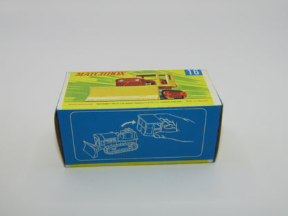 Matchbox Superfast 16A Case Tractor Olive Yellow Roof G Box