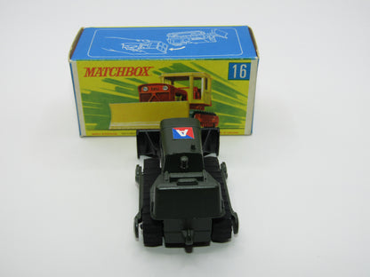 Matchbox Superfast 16A Case Tractor OLIVE DRAB - G Box