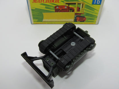 Matchbox Superfast 16A Case Tractor OLIVE DRAB - G Box