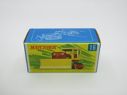 Matchbox Superfast 16A Case Tractor OLIVE DRAB - G Box
