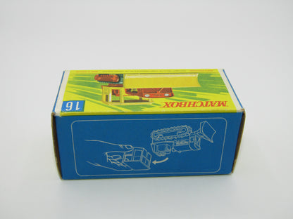 Matchbox Superfast 16A Case Tractor OLIVE DRAB - G Box
