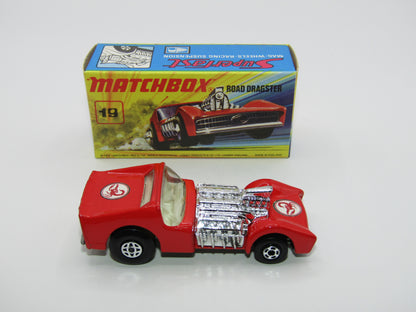 Matchbox Superfast 19B Road Dragster SCORPION Unpainted Base
