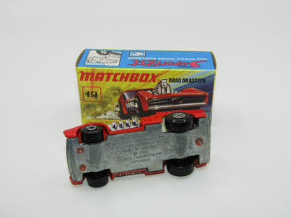 Matchbox Superfast 19B Road Dragster SCORPION Unpainted Base