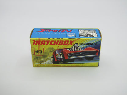 Matchbox Superfast 19B Road Dragster SCORPION Unpainted Base