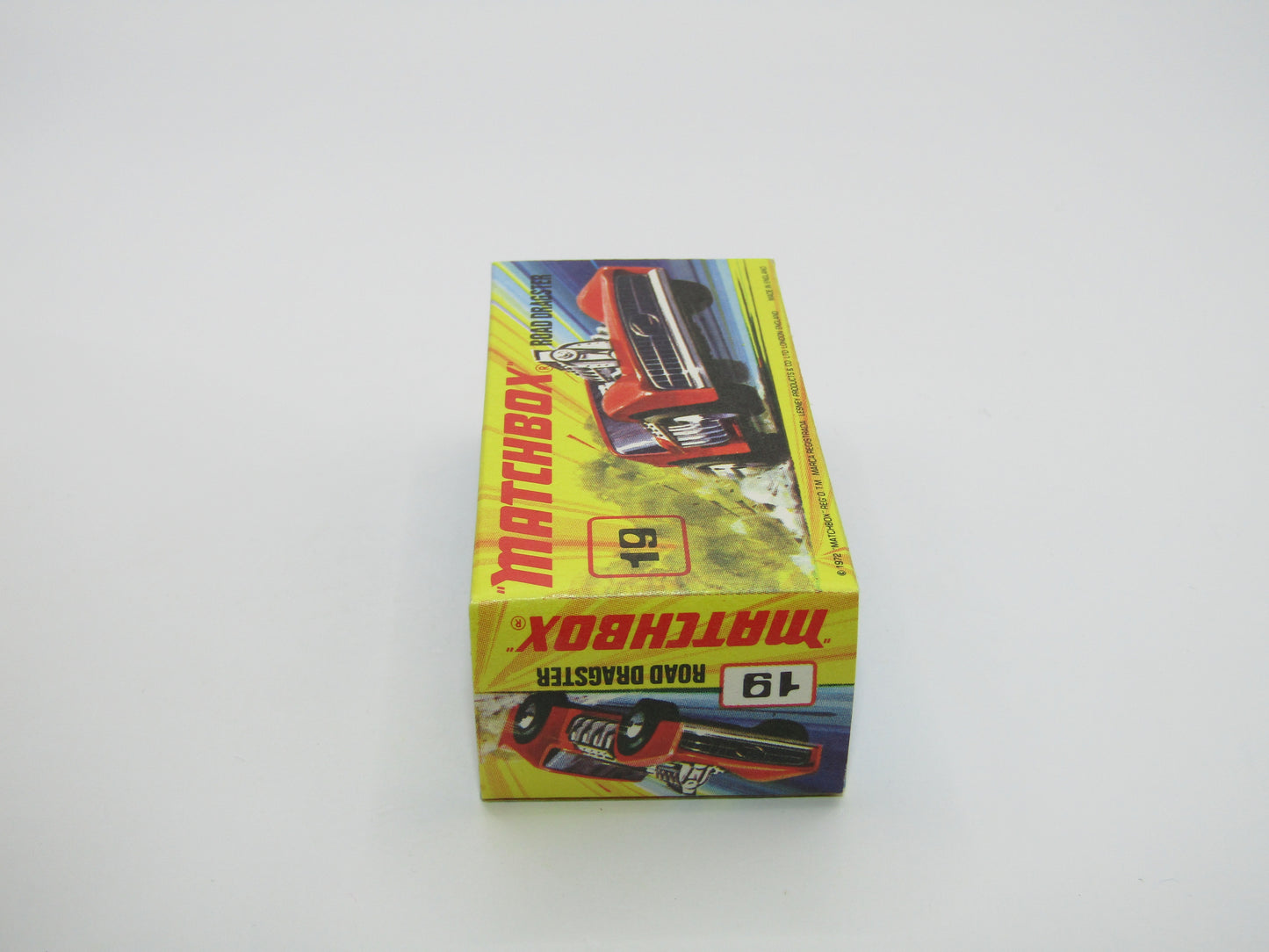 Matchbox Superfast 19B Road Dragster SCORPION Unpainted Base