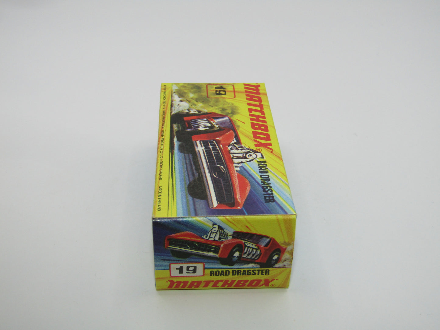 Matchbox Superfast 19B Road Dragster SCORPION Unpainted Base