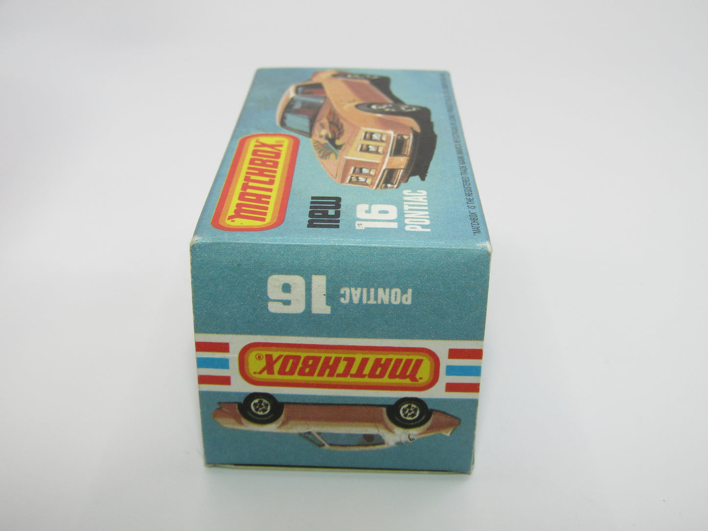 Matchbox Superfast No 16B Pontiac Gold Eagle Label, 5 ARCH Wheels