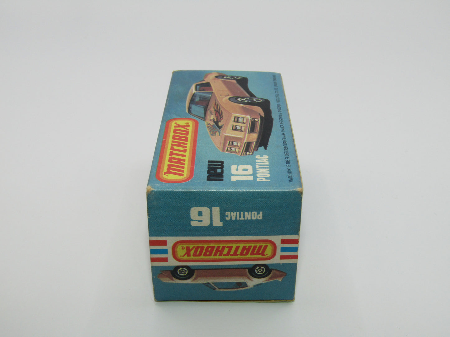 Matchbox Superfast No 16B Pontiac Gold Eagle TAMPO,  Dot Dash Wheels