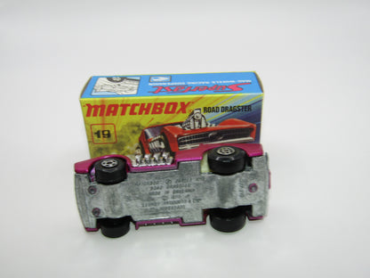 Matchbox Superfast 19B Road Dragster MATT Metallic LIGHT Purple