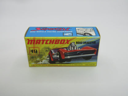 Matchbox Superfast 19B Road Dragster MATT Metallic LIGHT Purple