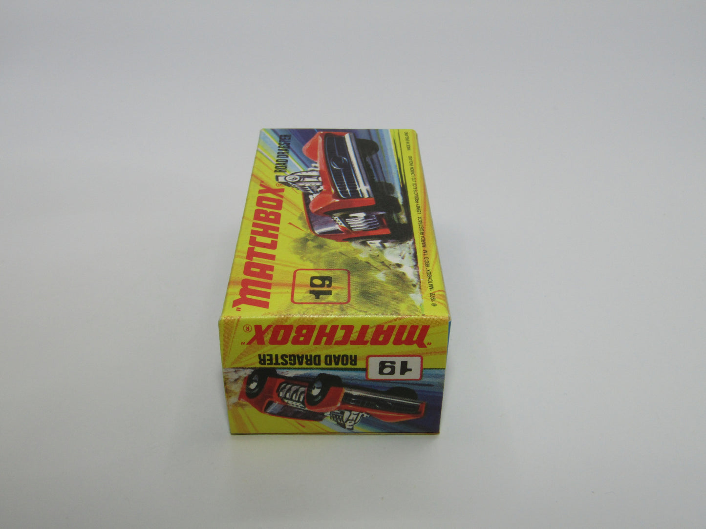 Matchbox Superfast 19B Road Dragster MATT Metallic LIGHT Purple