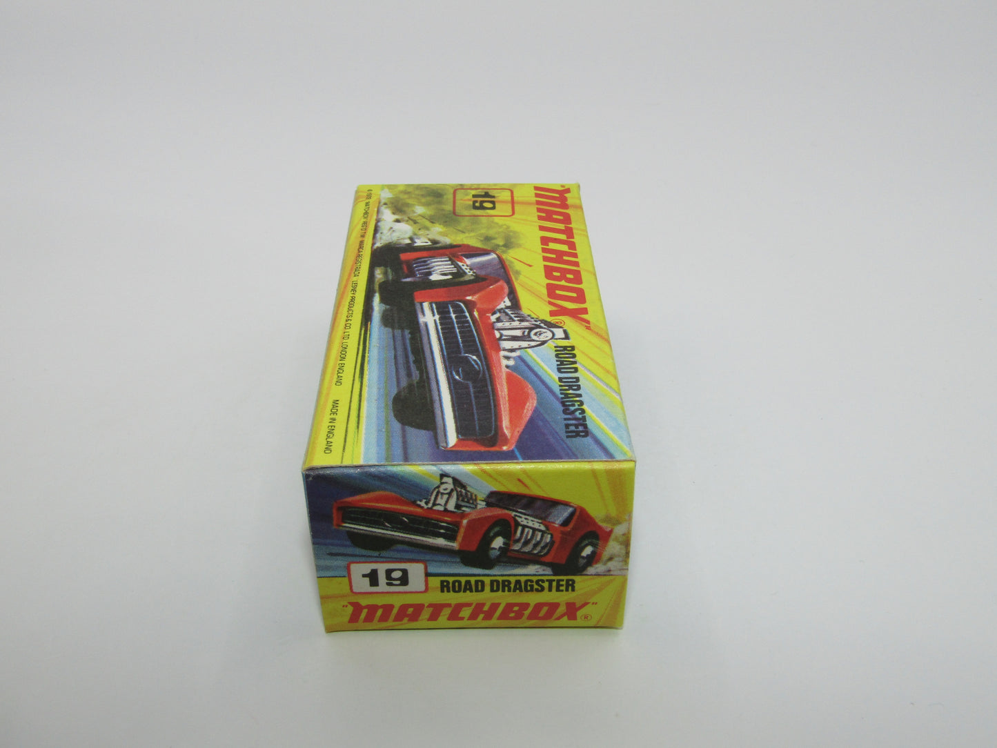 Matchbox Superfast 19B Road Dragster MATT Metallic LIGHT Purple