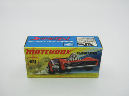 Matchbox Superfast 19B Road Dragster MATT Metallic DARK Purple