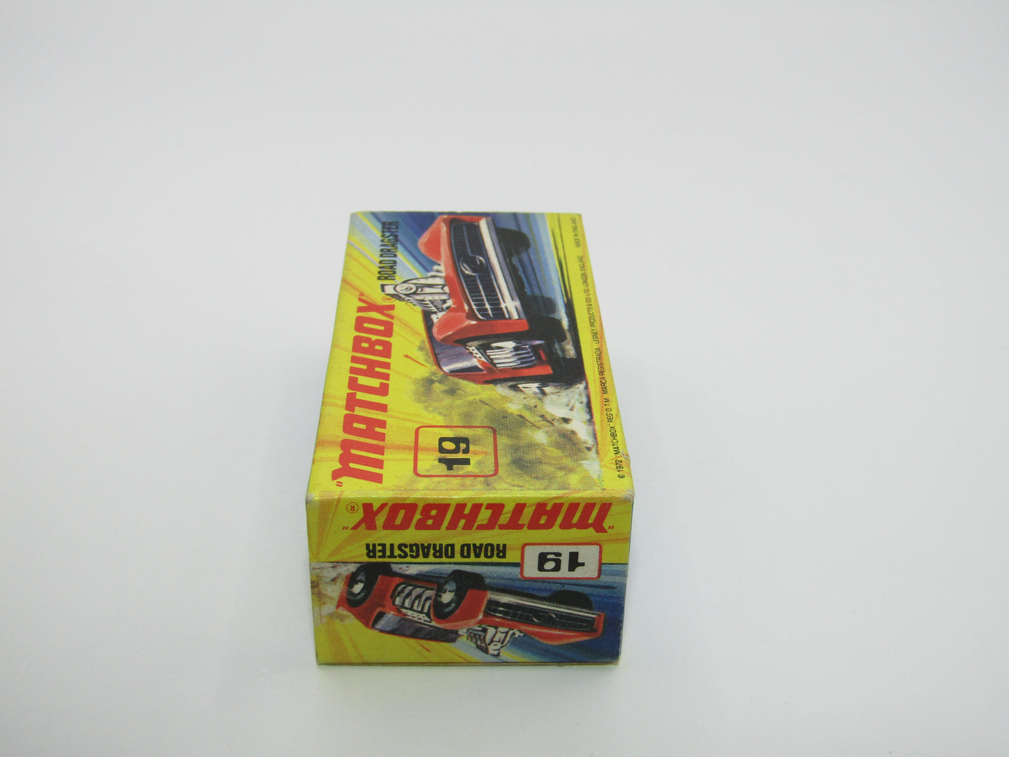 Matchbox Superfast 19B Road Dragster MATT Metallic DARK Purple
