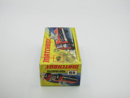 Matchbox Superfast 19B Road Dragster MATT Metallic DARK Purple