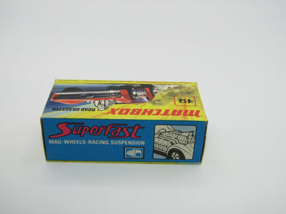 Matchbox Superfast 19B Road Dragster MATT Metallic DARK Purple