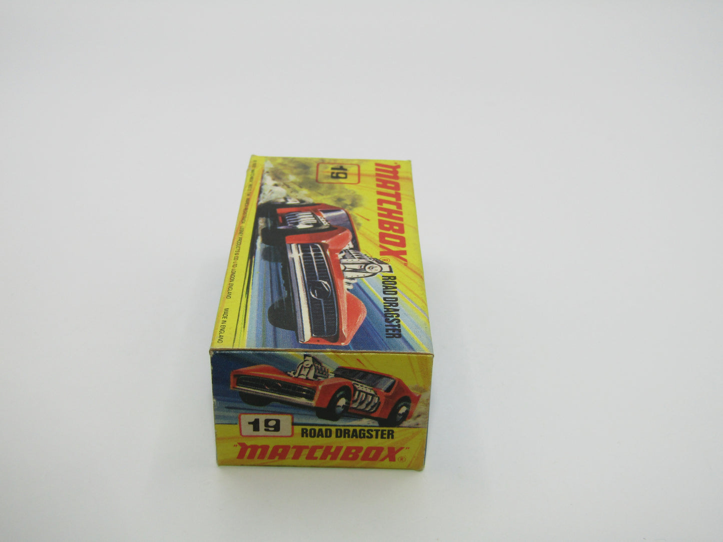 Matchbox Superfast 19B Road Dragster MATT Metallic DARK Purple