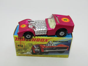 Matchbox Superfast 19B Road Dragster Metallic Light Pinky Purple