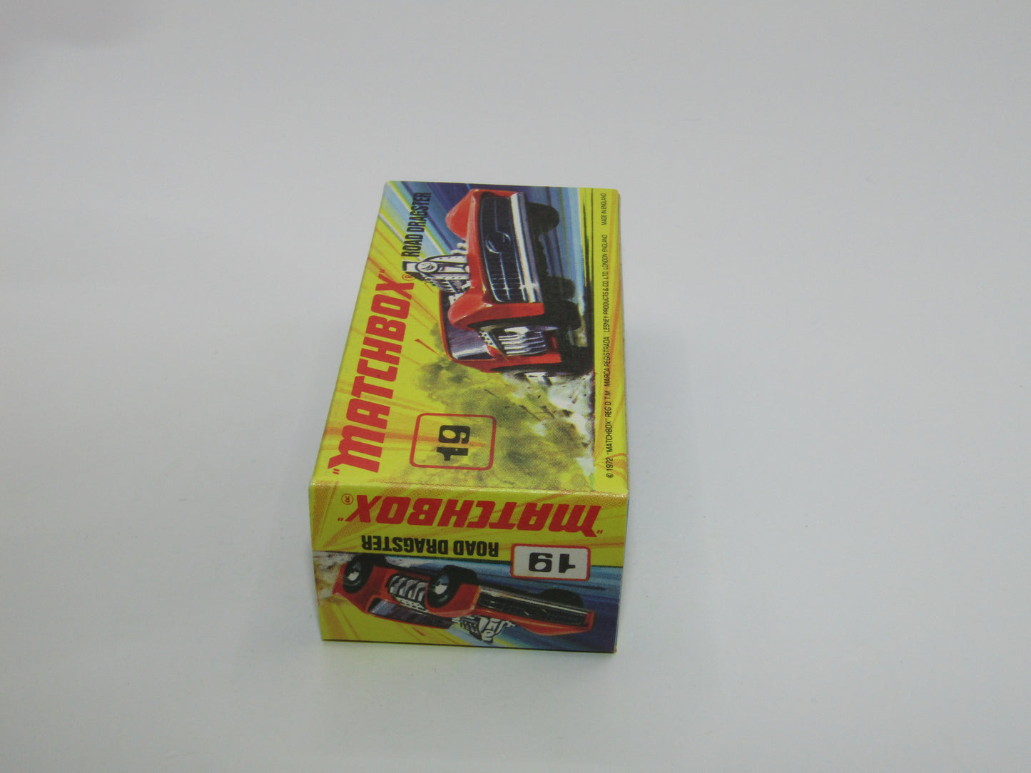 Matchbox Superfast 19B Road Dragster Metallic Light Pinky Purple