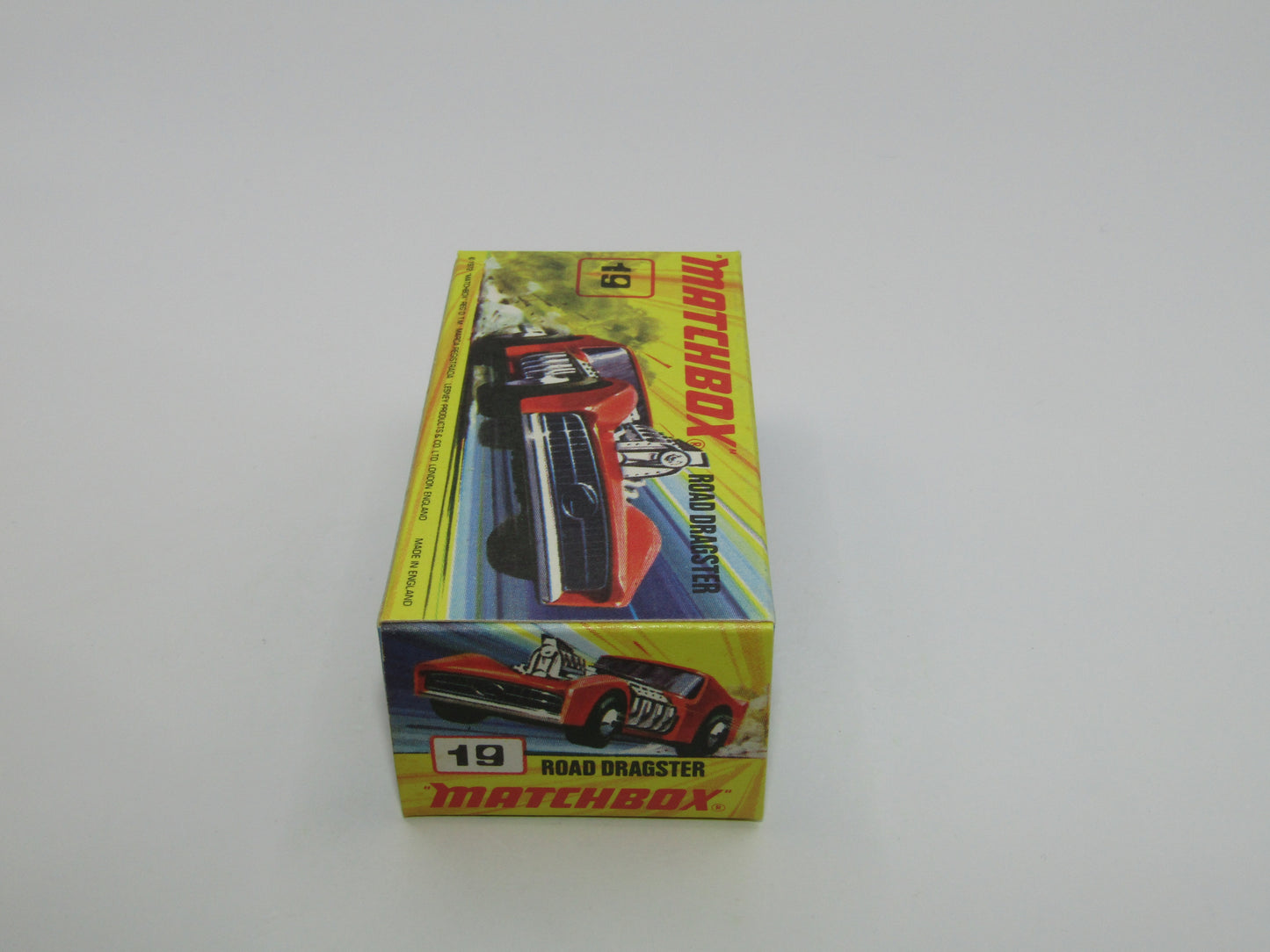 Matchbox Superfast 19B Road Dragster Metallic Light Pinky Purple