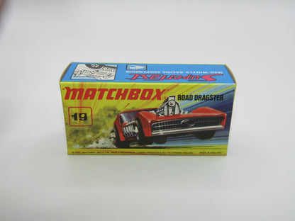 Matchbox Superfast 19B Road Dragster Metallic BRIGHT Purple