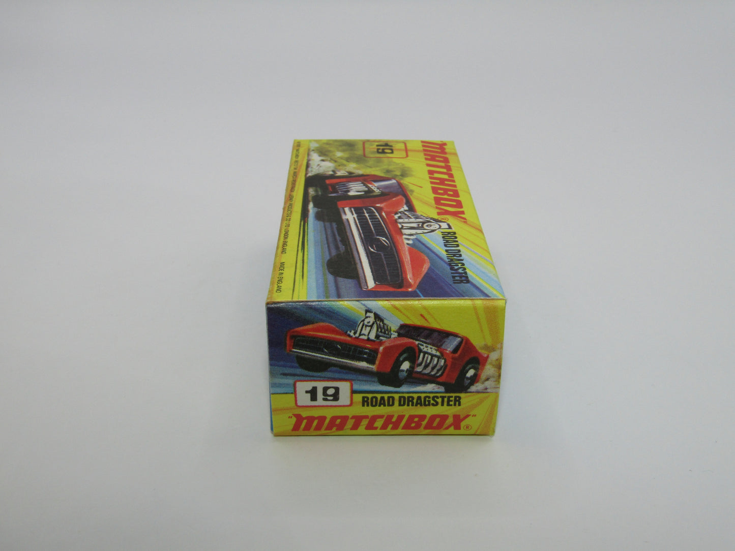 Matchbox Superfast 19B Road Dragster Metallic BRIGHT Purple