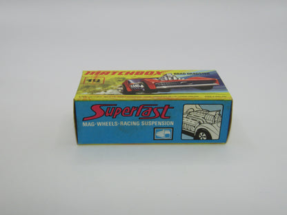 Matchbox Superfast 19B Road Dragster Metallic BRIGHT Purple