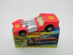 Matchbox Superfast 19B Road Dragster DAYGLOW LIGHT PINK
