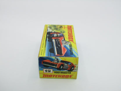 Matchbox Superfast 19B Road Dragster DAYGLOW LIGHT PINK