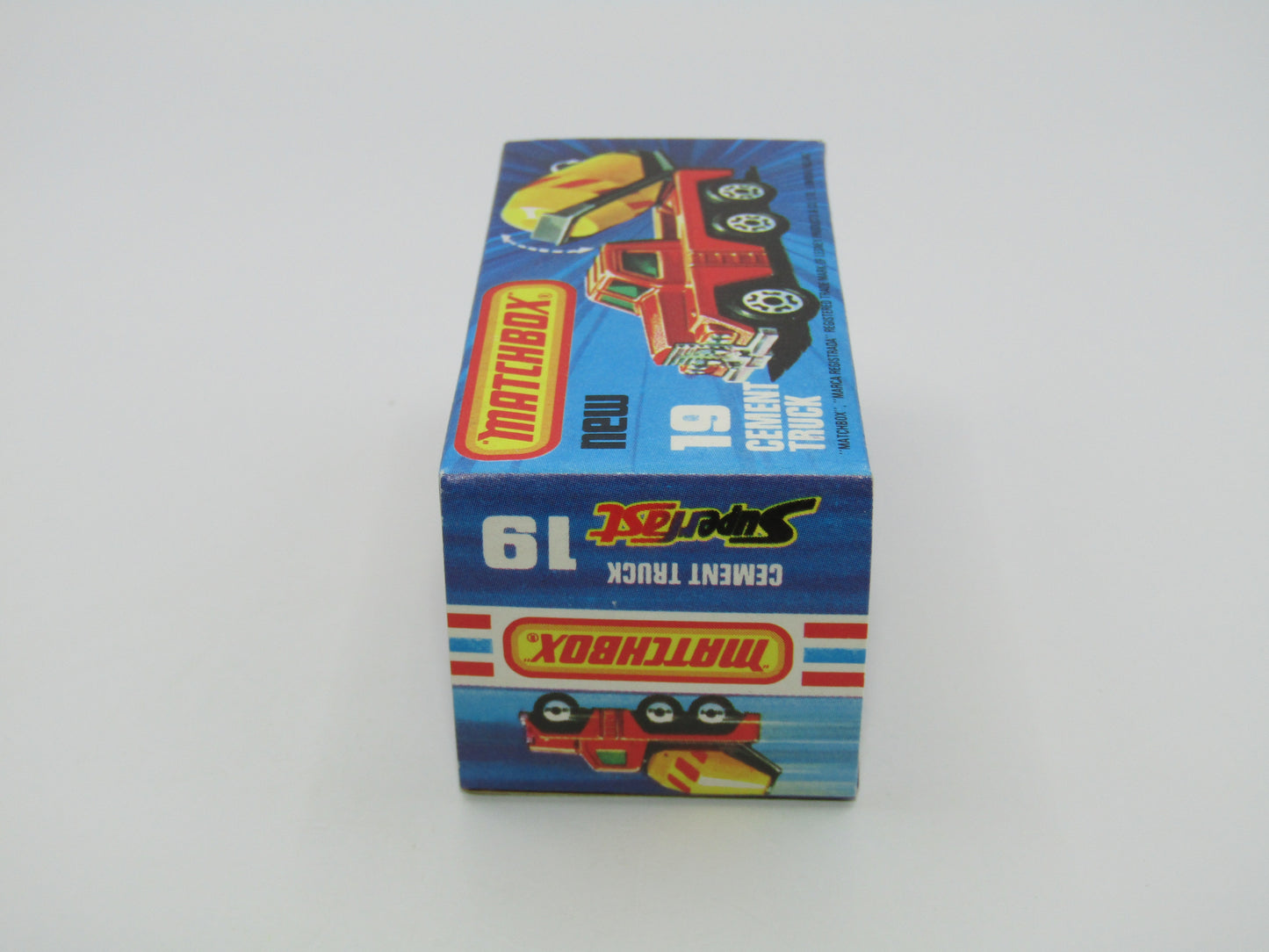 Matchbox Superfast No 19C Cement Truck 4 RUNG LADDER - Box Matcher