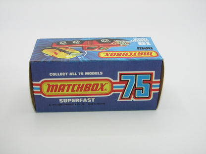 Matchbox Superfast No 19C Cement Truck PURPLE Windows LEMON Barrel