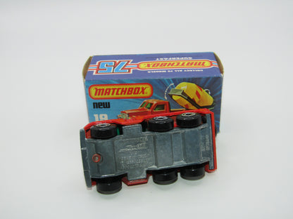 Matchbox Superfast No 19C Cement Truck Plain Barrel - No Stripes