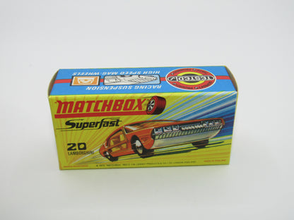 Matchbox Superfast No 20A Lamborghini Marzal LIGHT Yellow