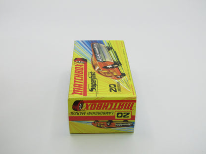 Matchbox Superfast No 20A Lamborghini Marzal LIGHT Yellow