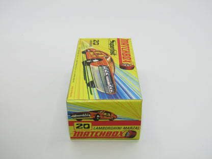 Matchbox Superfast No 20A Lamborghini Marzal LIGHT Yellow