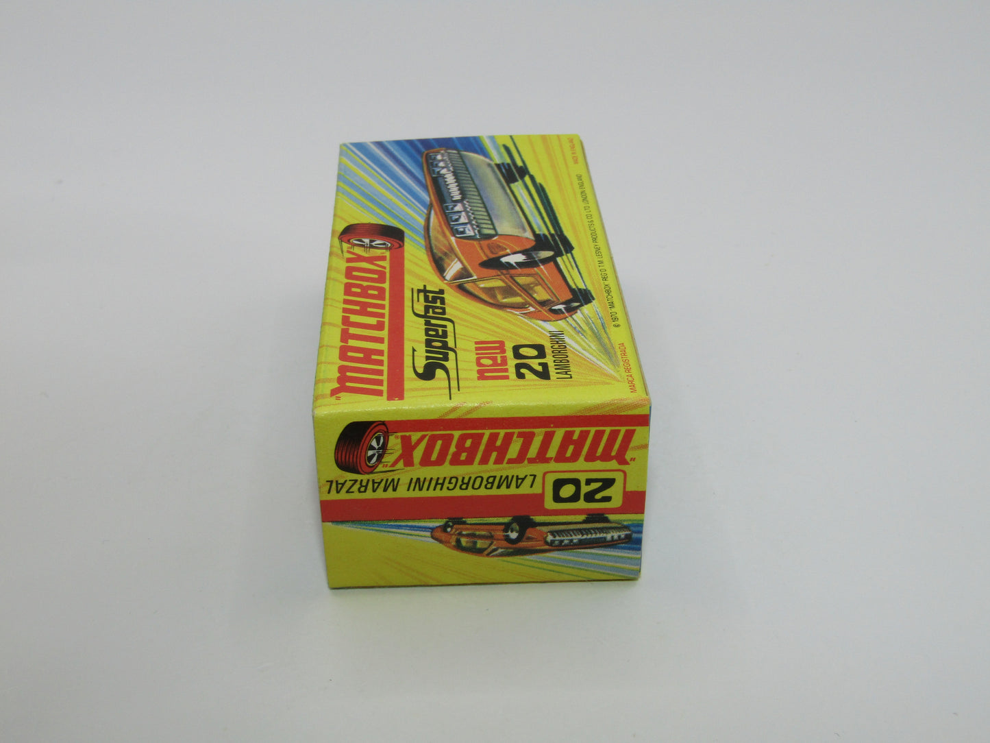Matchbox Superfast No 20A Lamborghini Marzal Dark Yellow