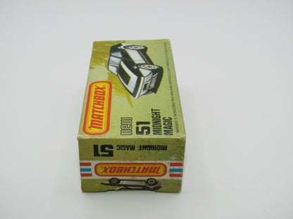 Matchbox Superfast No 51D Midnight Magic UNPAINTED Base, USA Picture Box