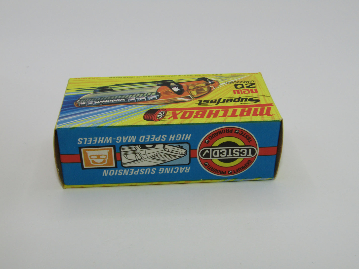 Matchbox Superfast No 20A Lamborghini Marzal Dark Yellow