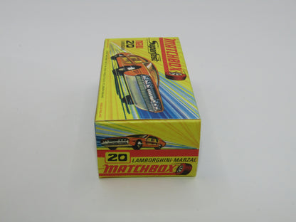 Matchbox Superfast No 20A Lamborghini Marzal Dark Yellow