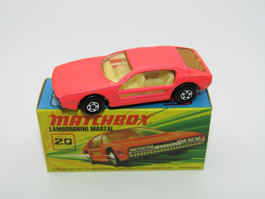 Matchbox Superfast No 20A Lamborghini Marzal Light AMBER Windows (A)