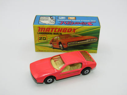 Matchbox Superfast No 20A Lamborghini Marzal Light AMBER Windows (A)