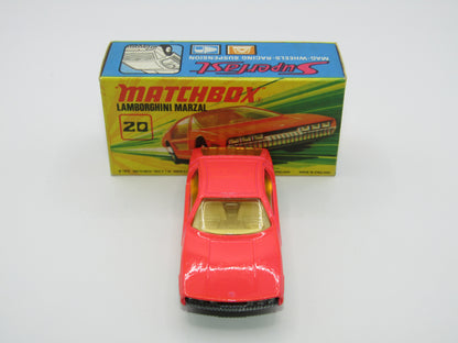 Matchbox Superfast No 20A Lamborghini Marzal Light AMBER Windows (A)