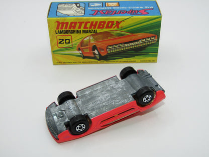 Matchbox Superfast No 20A Lamborghini Marzal Light AMBER Windows (A)