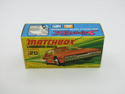 Matchbox Superfast No 20A Lamborghini Marzal Light AMBER Windows (A)