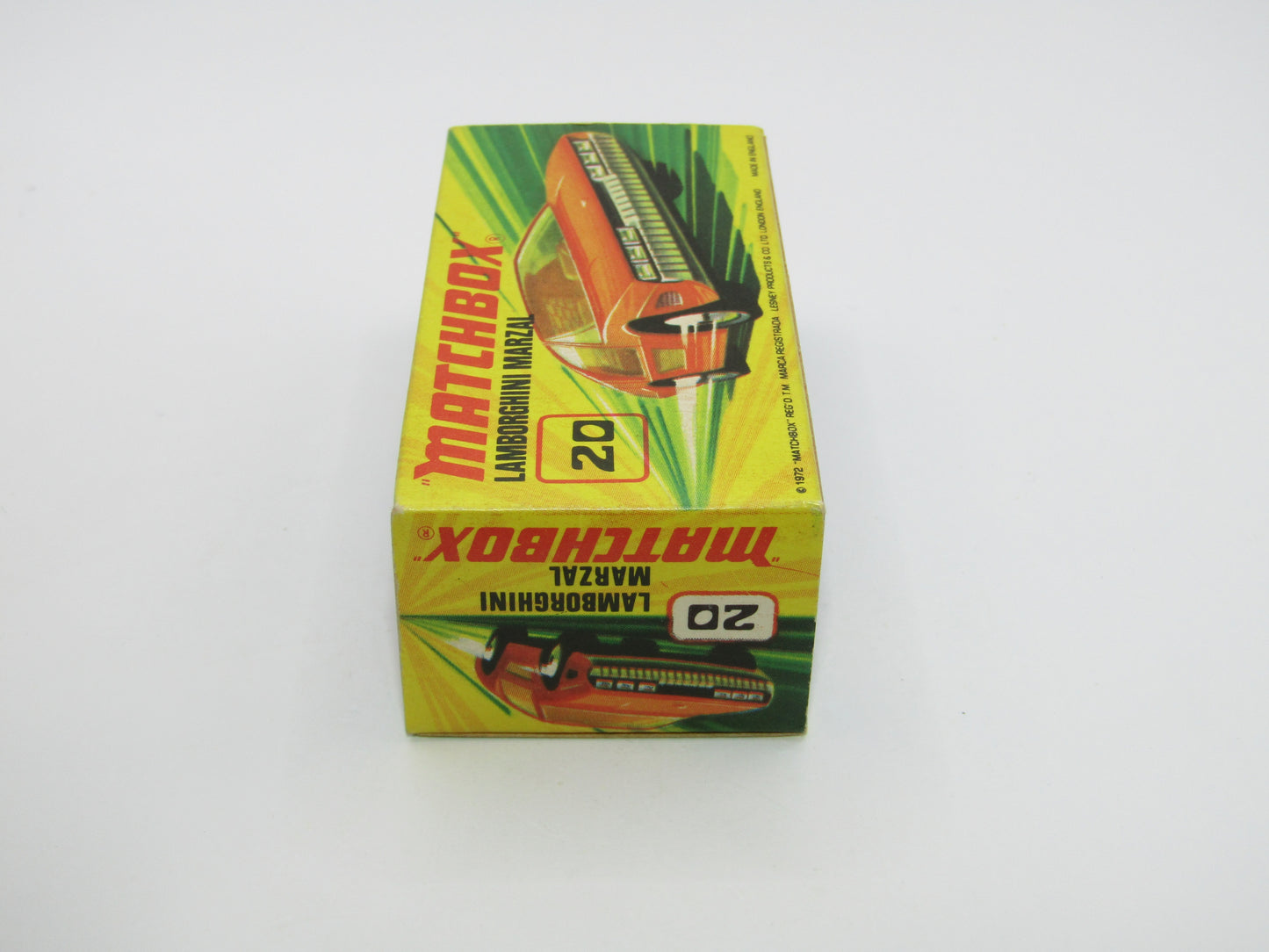 Matchbox Superfast No 20A Lamborghini Marzal Light AMBER Windows (A)